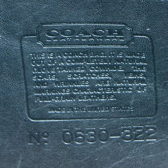 Vintage Coach Black Compartment Bag - Picture 10 of 10